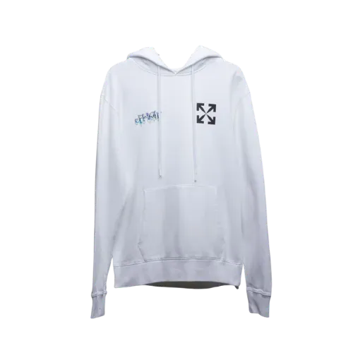 Moletom Off-White Liquid White