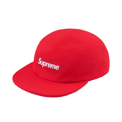 Boné Supreme Reversible Terry Camp Red SS25-W18