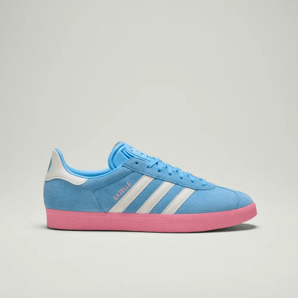 adidas Gazelle Inter Miami CF Semi Blue Burst White Tint Bliss Pink foto 1