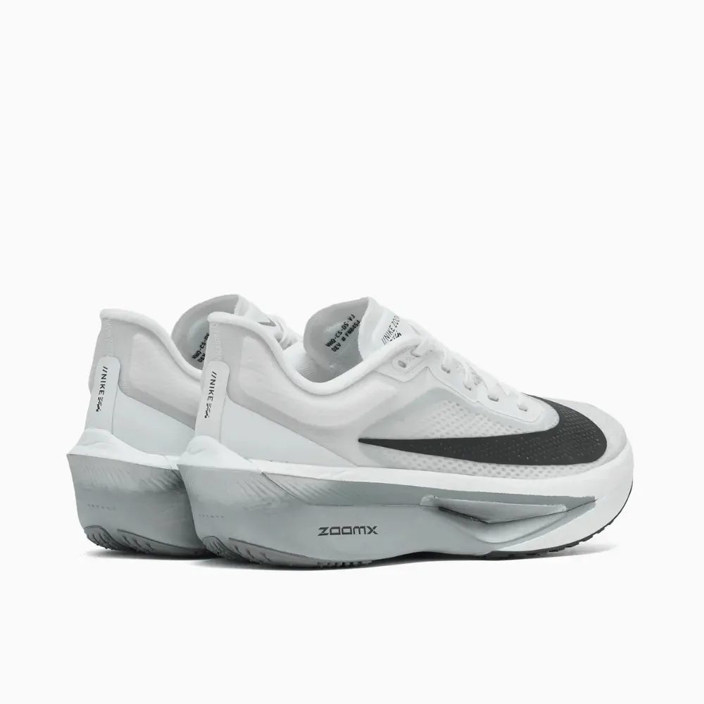 Nike Zoom Fly 6 White Pure Platinum Obsidian Mist Gridiron - Droper