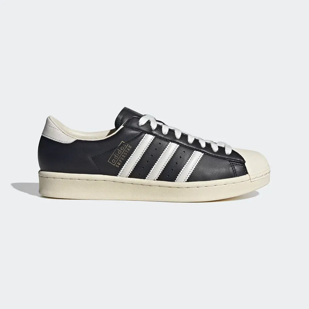 adidas Superstar Vintage Black White Cream White - Droper
