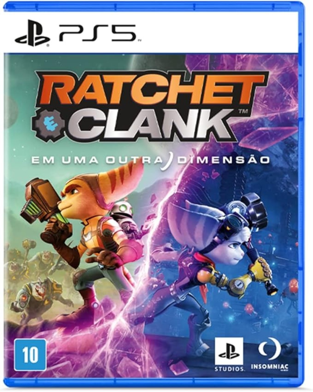Jogo Ratchet & Clank Rift Apart PlayStation 5 — único, Novo