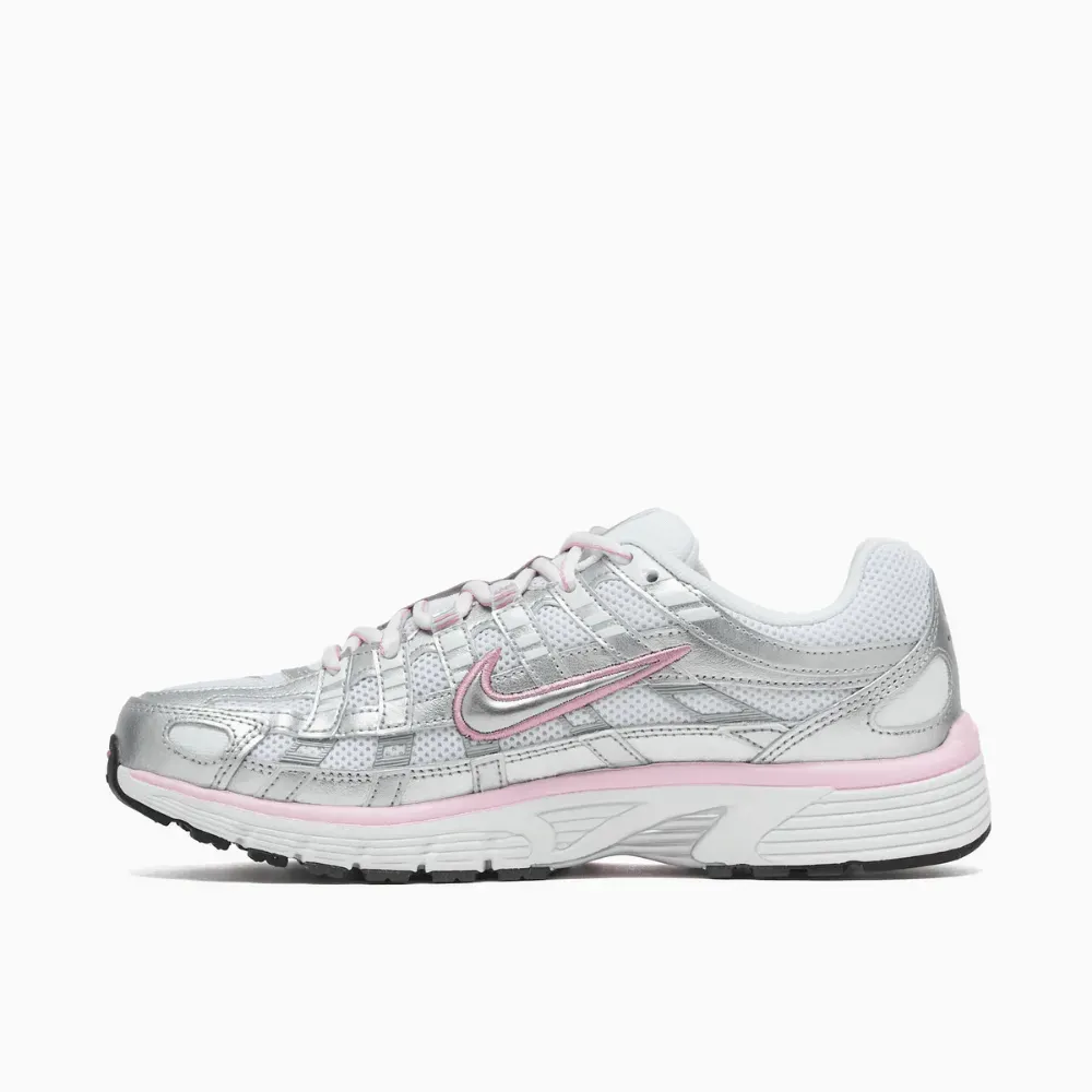 Nike P-6000 White Elemental Pink Black Metallic Silver foto 3