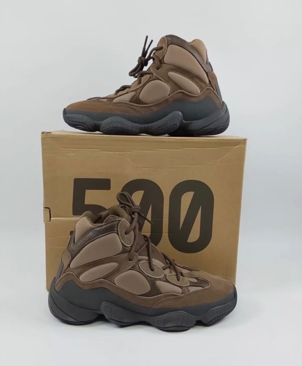Yeezy 500 High Taupe Black — 36, Novo
