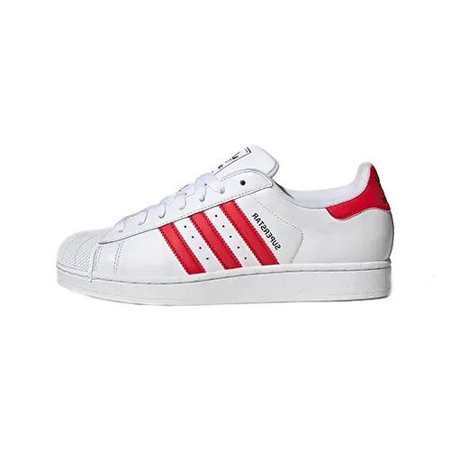adidas Superstar II Cloud White Better Scarlet