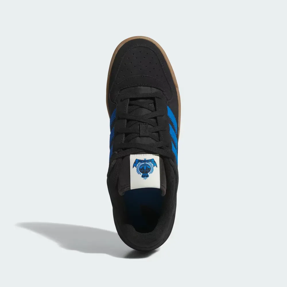 adidas Forum Low CL Core Black Blue Bird Gum M2 - Droper