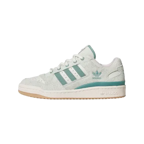 adidas Forum Low CL Linen Green Ivory Cream White - Droper