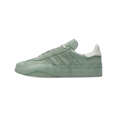 Y-3 x adidas Gazelle Silver Green Off White Light Brown - Droper