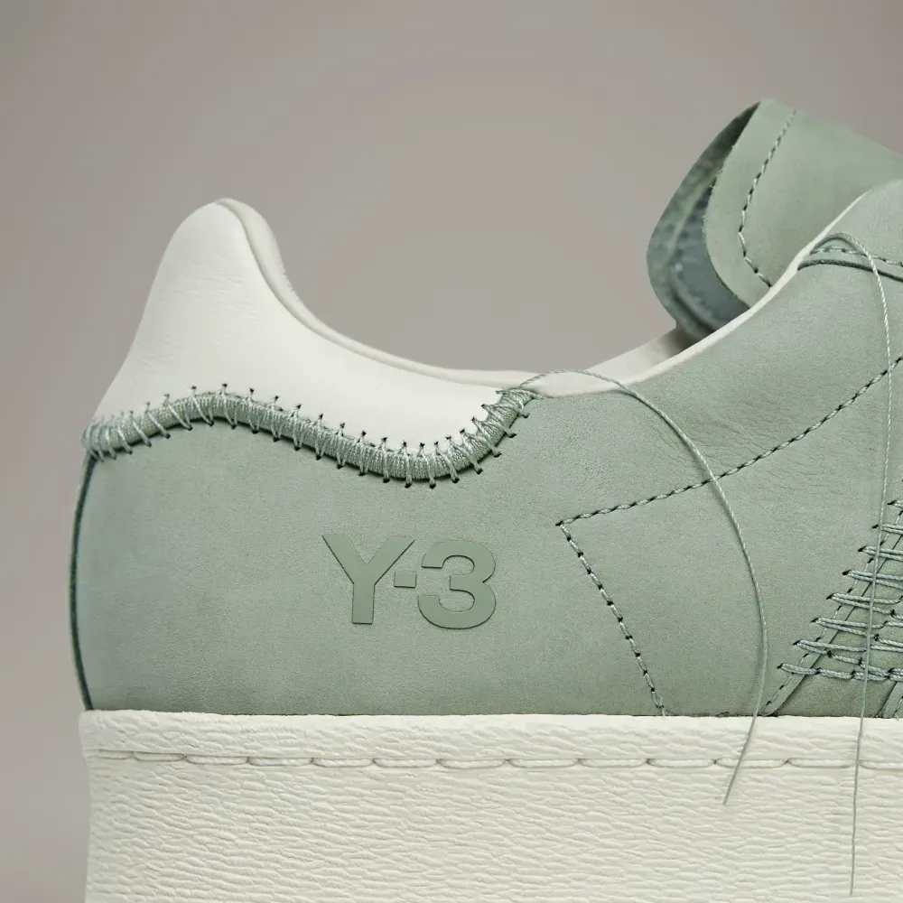 Y-3 x adidas Superstar Silver Green Off White Light Brown - Droper