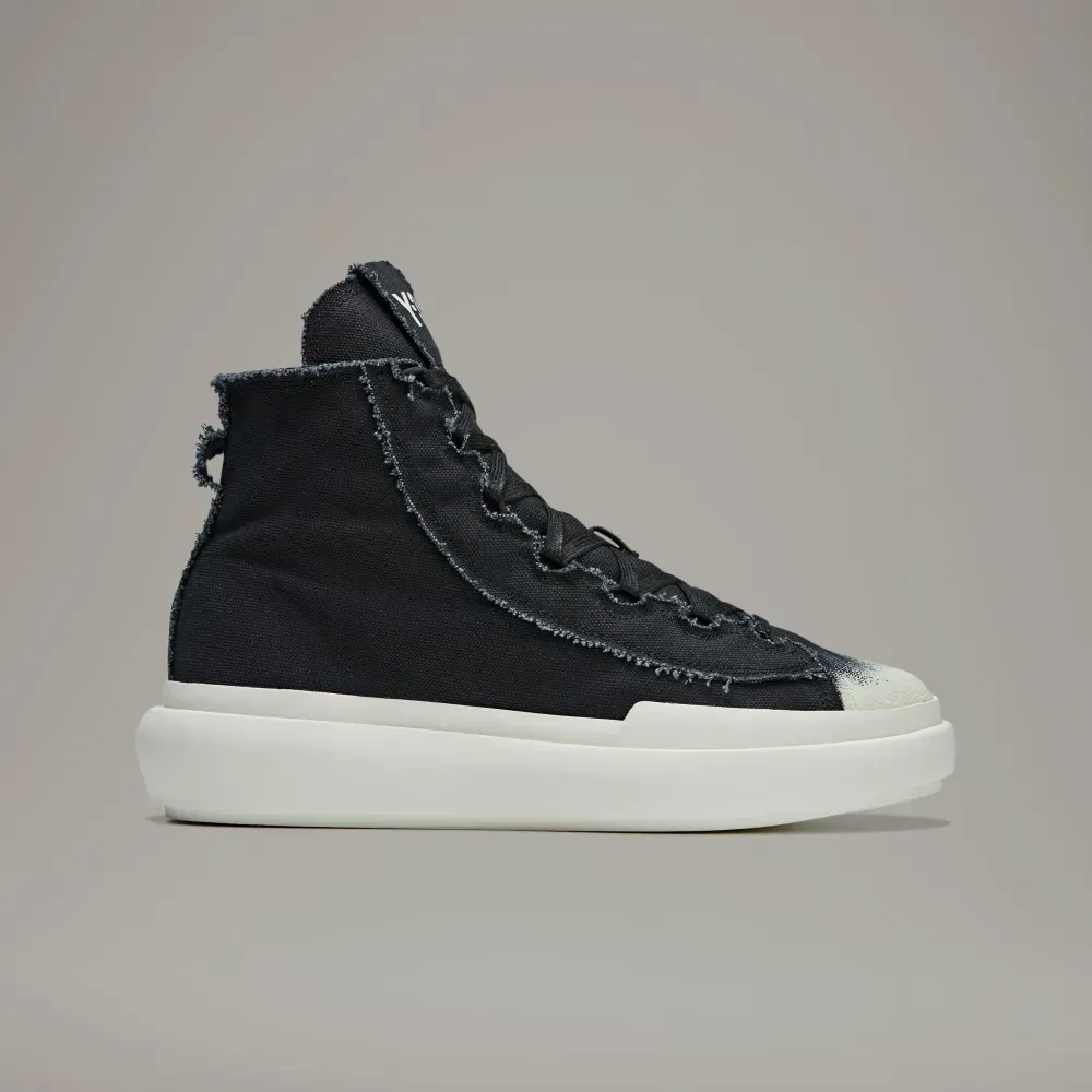 Y-3 x adidas Nizza High Black Off White - Droper