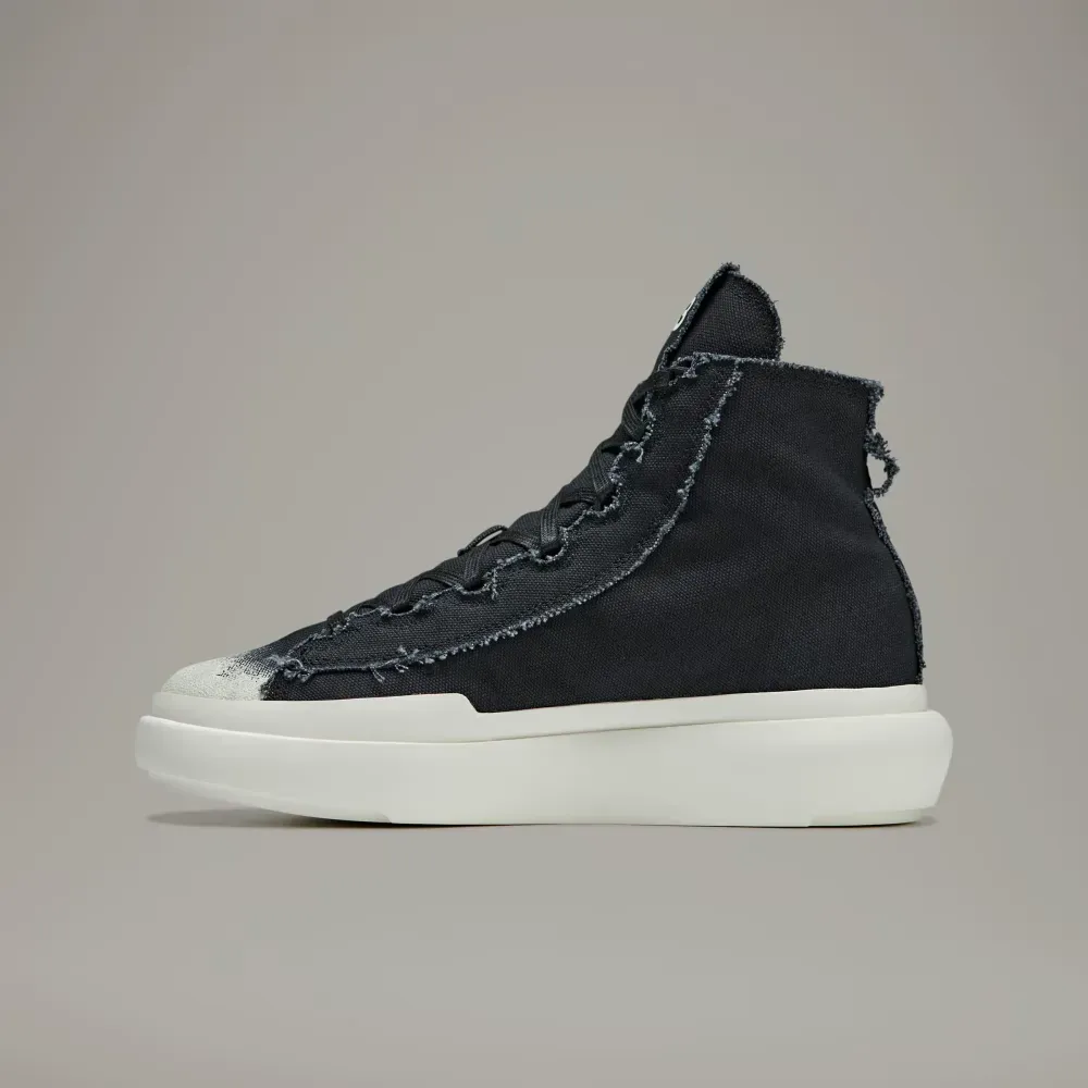 Y-3 x adidas Nizza High Black Off White - Droper