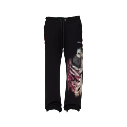 Calça Off-White S. Matthew Graphic Print Black