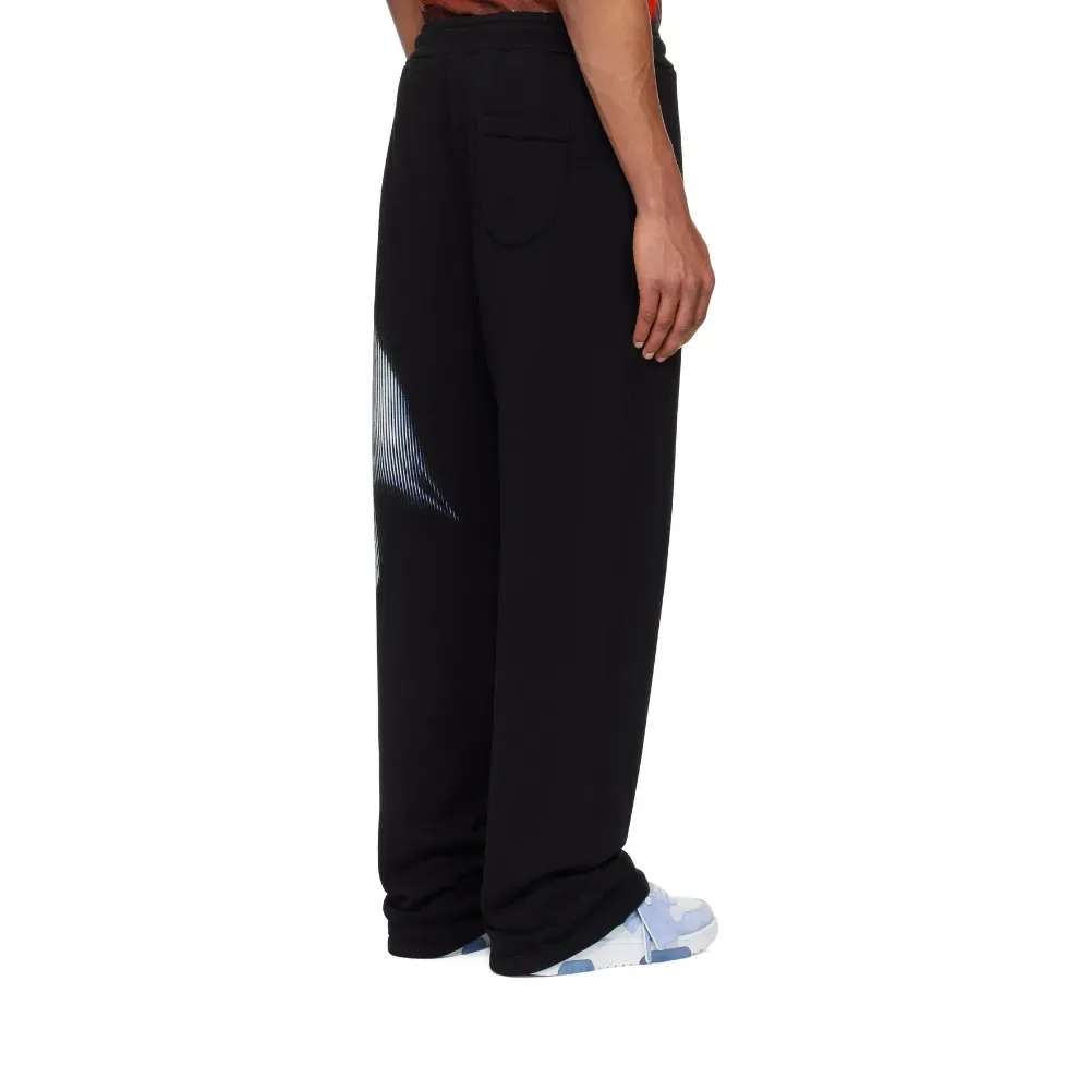 Calça Off-White S. Matthew Graphic Print Black foto 2