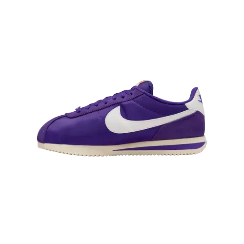 Nike Cortez Textile Field Purple Alabaster Safety Orange Summit White