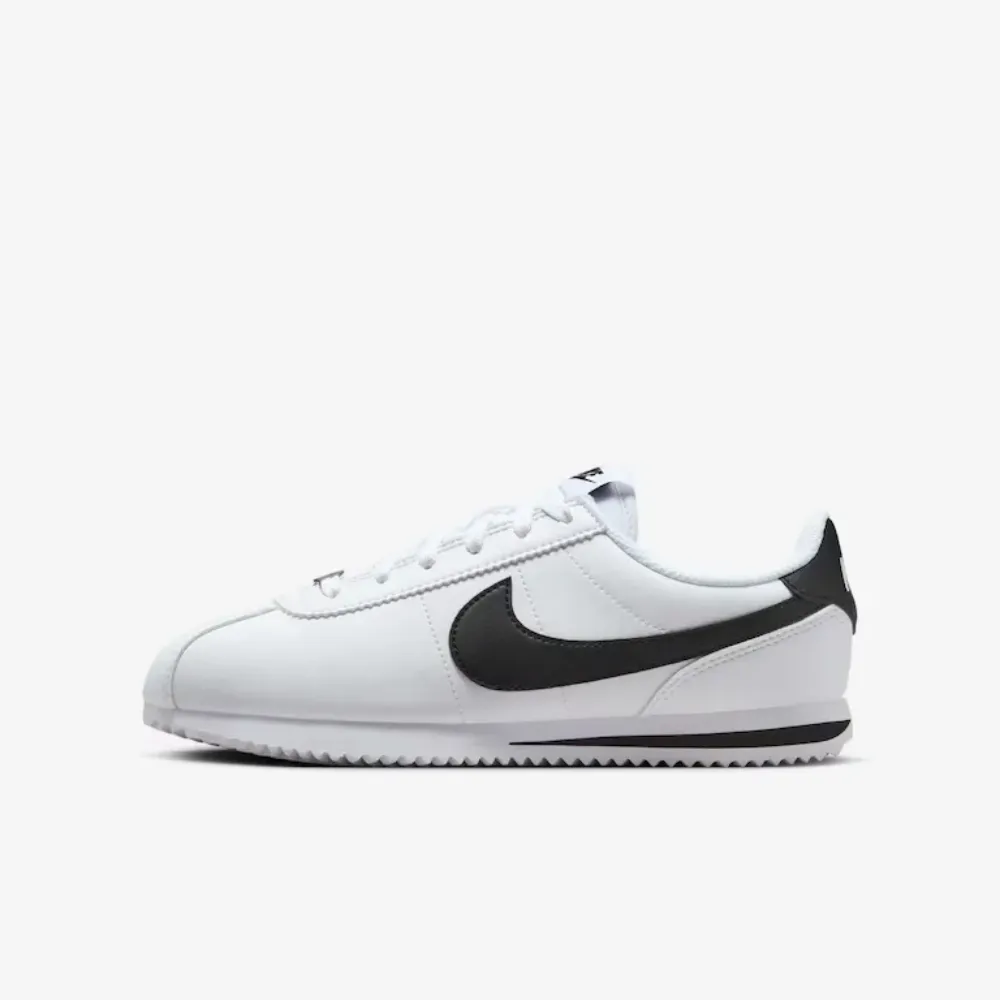 Nike Cortez White Black Infantil foto 3