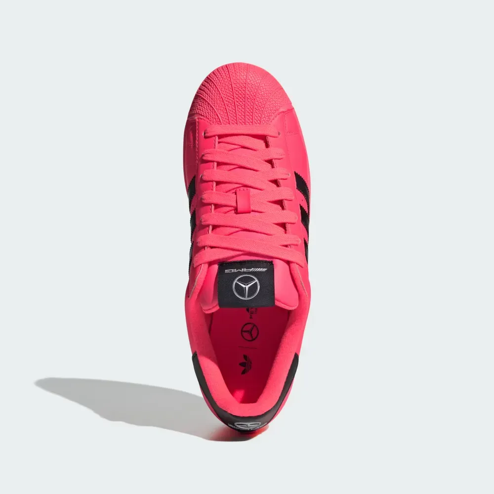 Mercedes - AMG Petronas x adidas Superstar II Turbo Core Black Silver foto 2