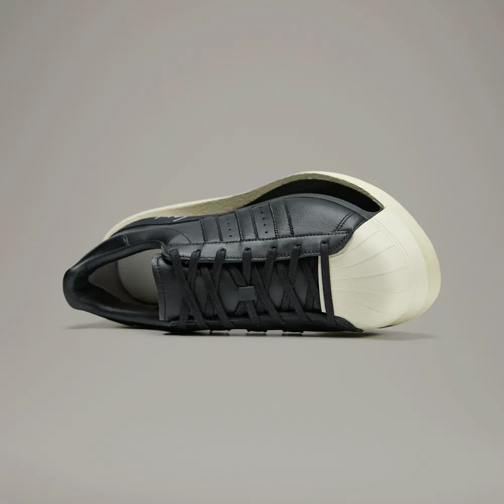Y-3 x adidas Gendo Superstar Black Cream White foto 2