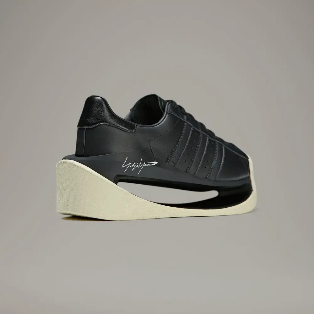 Y-3 x adidas Gendo Superstar Black Cream White foto 4