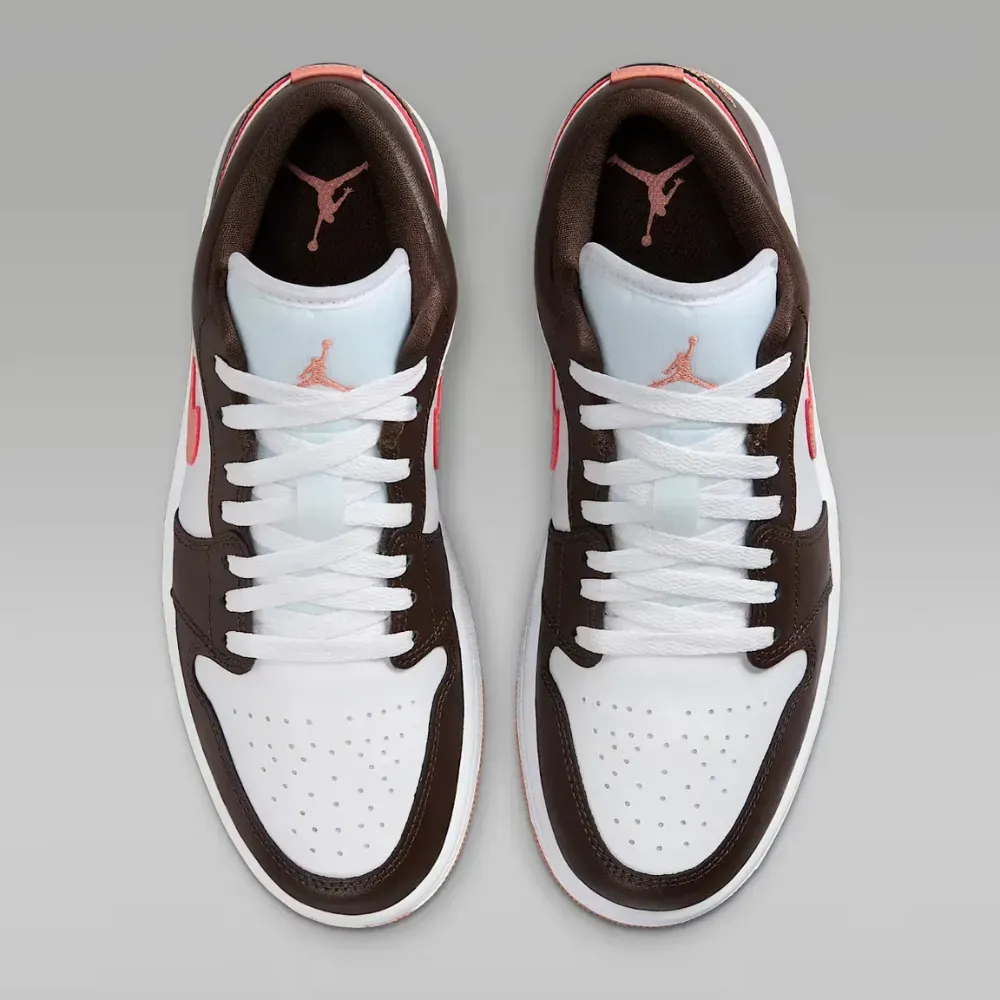 Air Jordan 1 Low Brown Pink - Droper