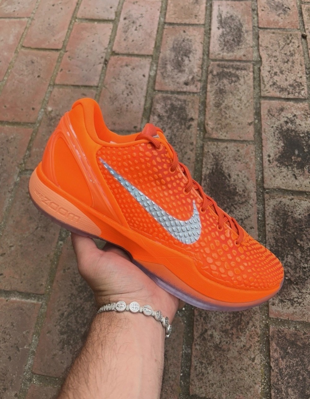Nike Kobe 6 Protro Total Orange — 43.5, Novo