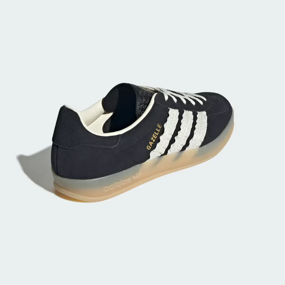 adidas Gazelle Indoor Core Black Cream White Gum foto 4
