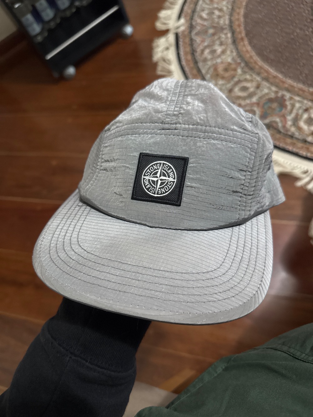 Boné Stone Island Cinza