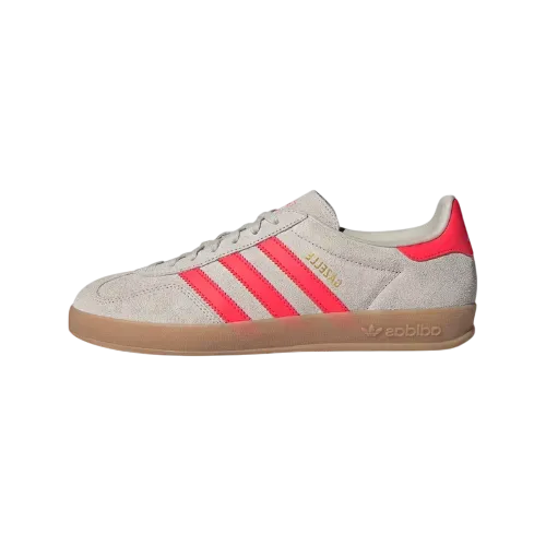 adidas Gazelle Indoor Beige Lucid Red Cloud White