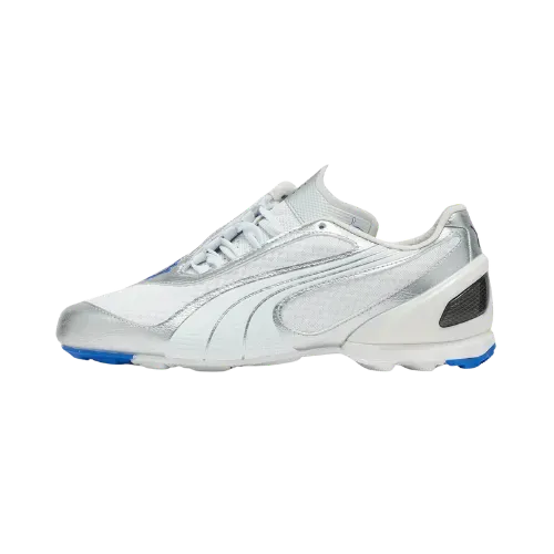 Puma V-S1 Metallic White Silver
