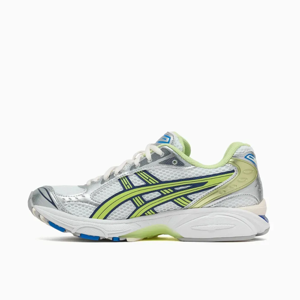 靴 Asics Gel-Kayano 14 White/Green Asics Gel-Kayano 14 White Lime Green - Droper