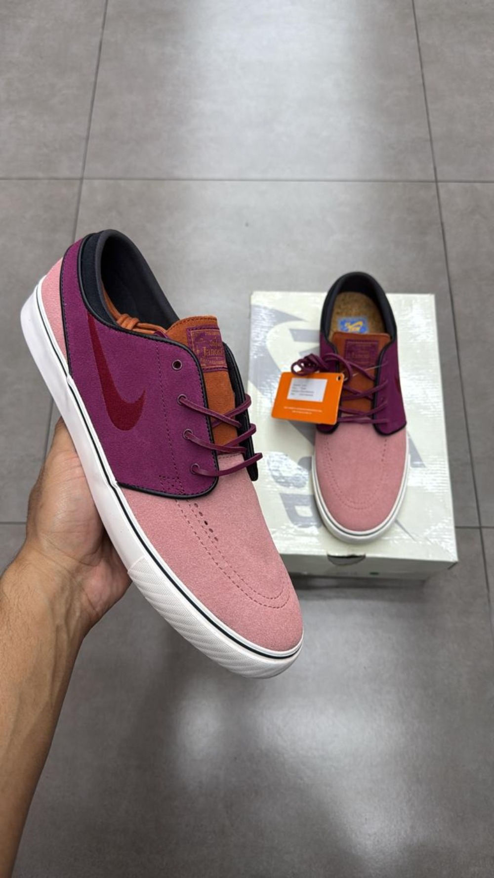 Nike SB Janoski OG+ Red Stardust and Rosewood