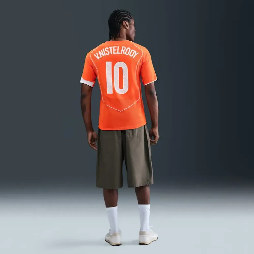 Camisa Holanda Nike Reedição Total 90 Van Nistelrooy Orange - Droper