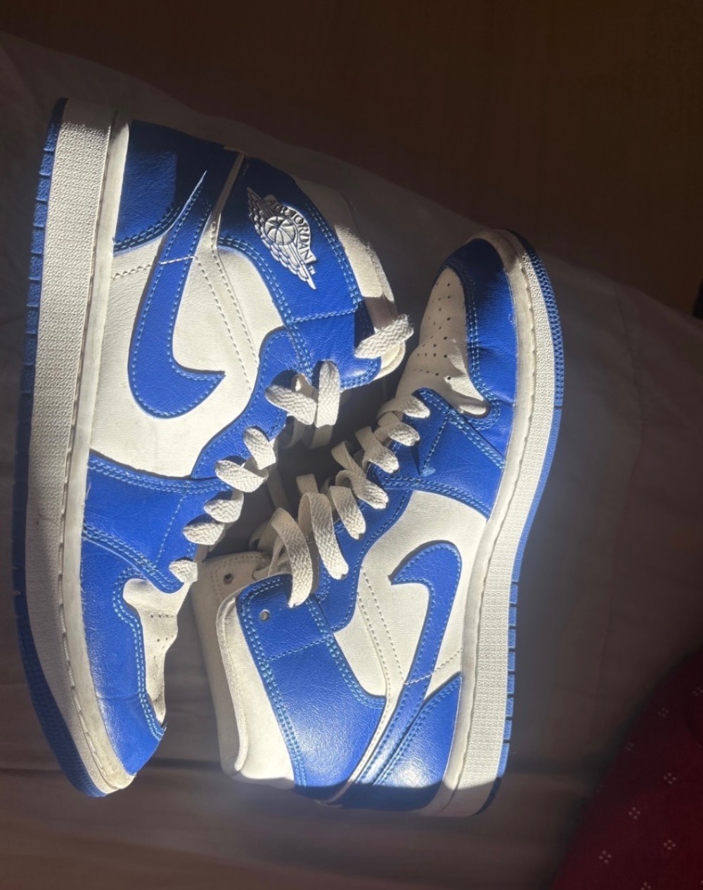 Air Jordan 1 Mid Kentucky Blue — 38, Usado