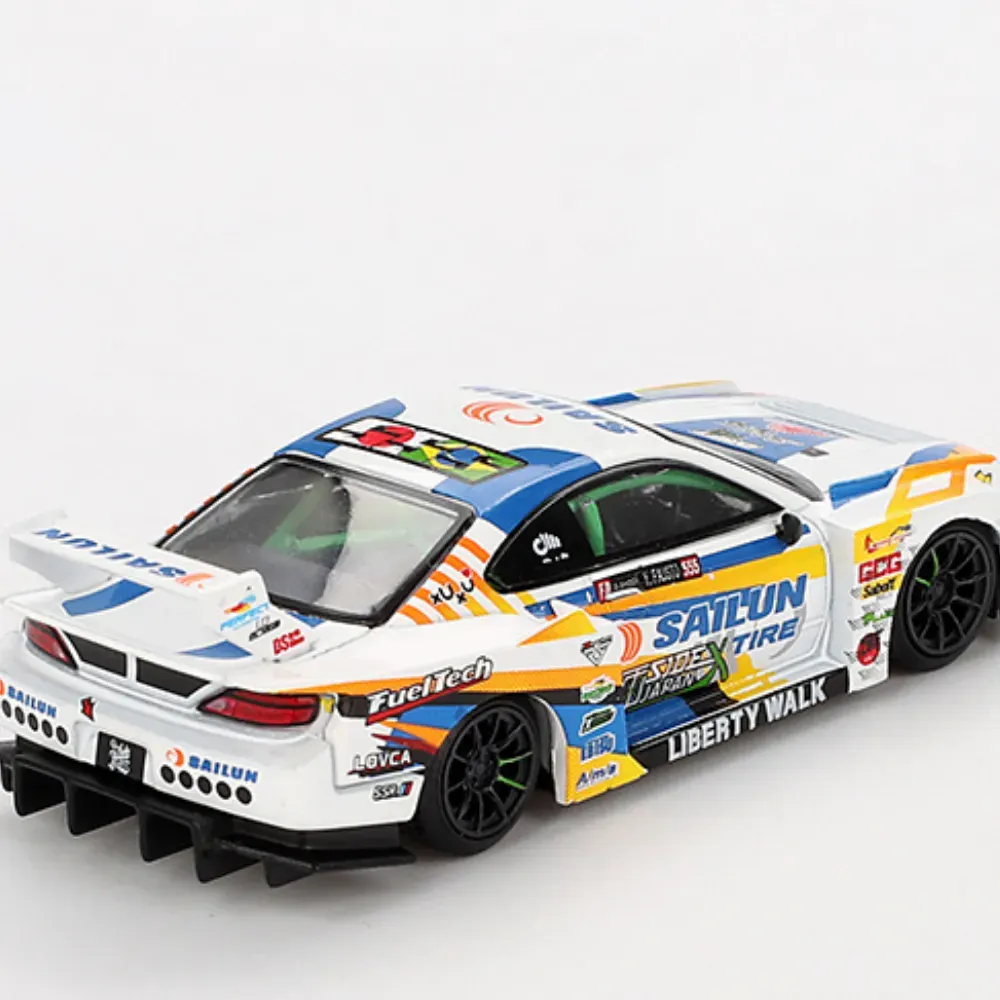 Mini GT Nissan LB-Super S15 SILVIA #555 2023 Formula Drift Japan