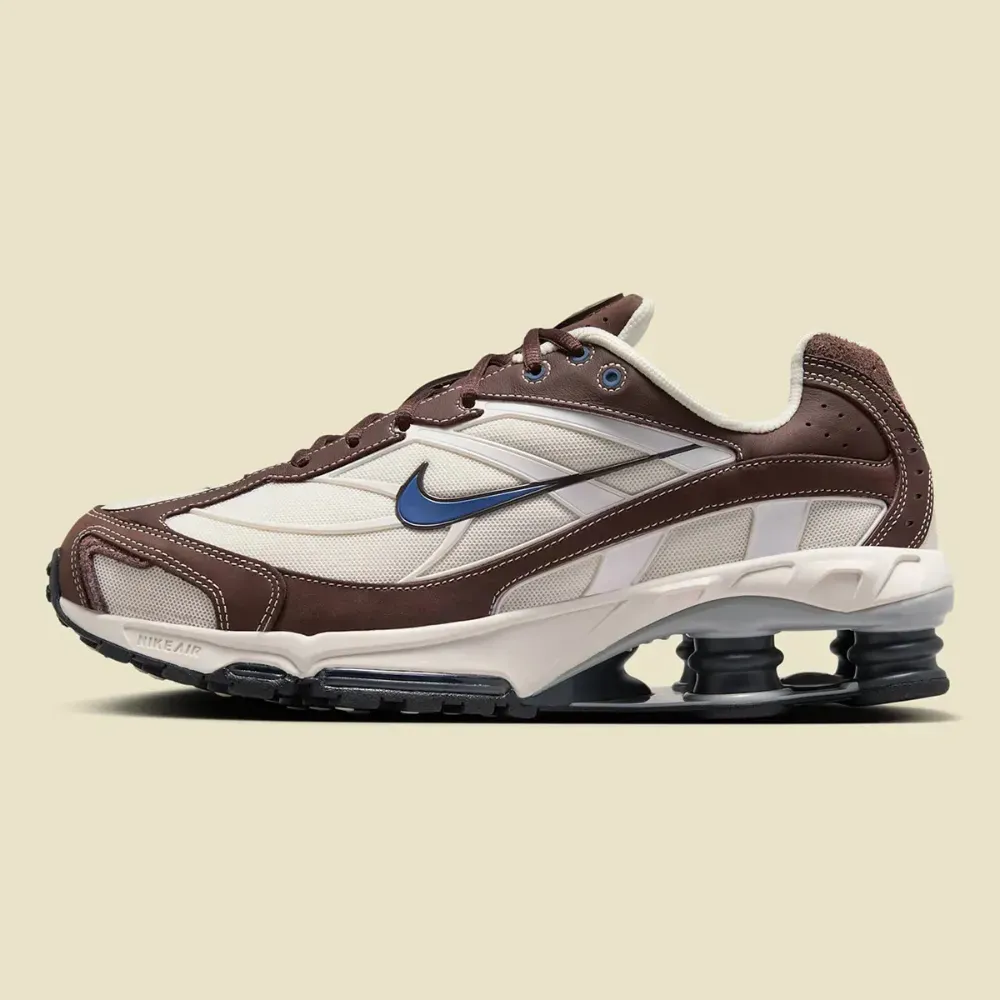Nike Shox Ride 2 Baroque Brown Diffused Blue - Droper