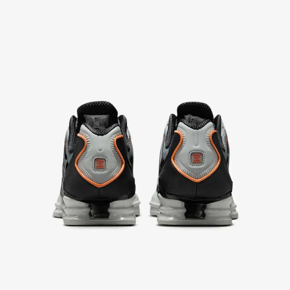Nike Shox TL Light Smoke Grey Black Bright Mandarin - Droper