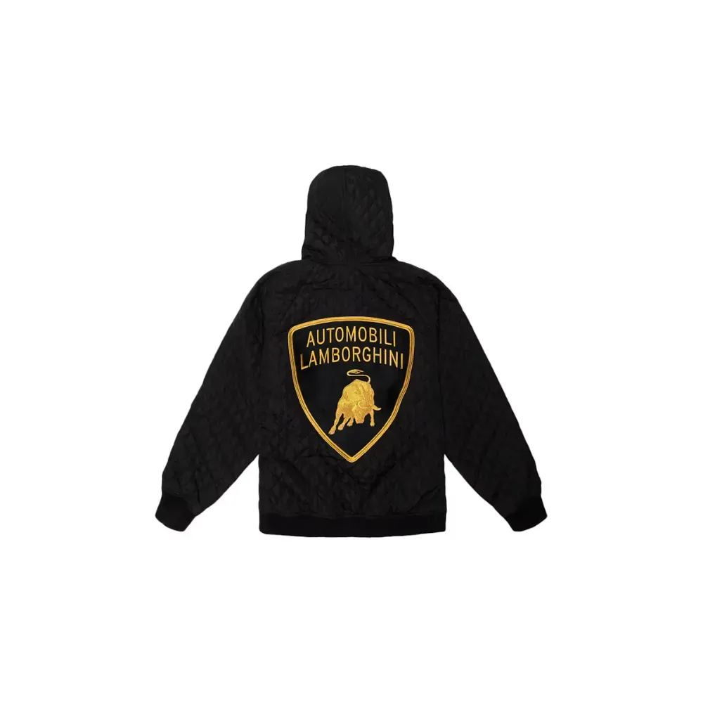 Automobili Lamborghini x Supreme Jaqueta Hooded Work Black - Droper