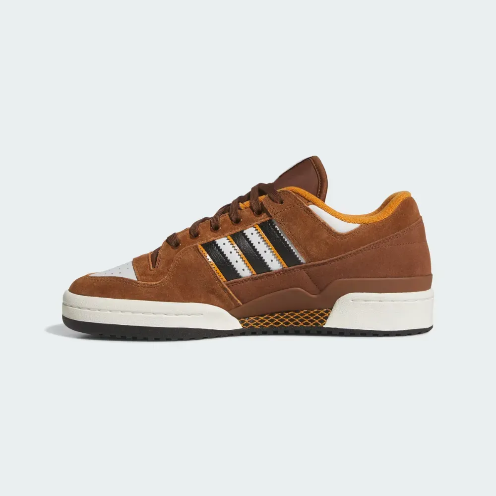 adidas Forum 84 Low ADV Crystal White Core Black Rustic Orange foto 3