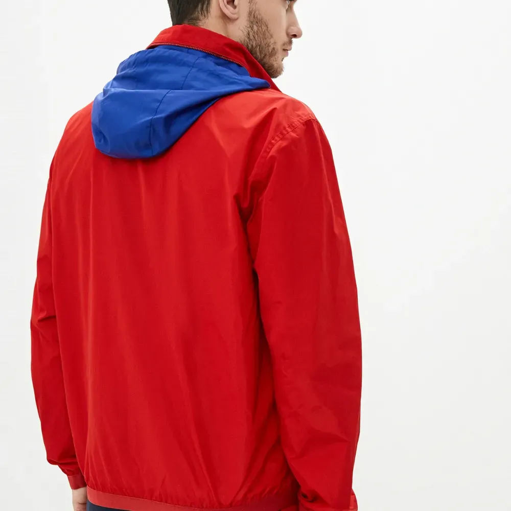 Jaqueta Polo Ralph Lauren Packable Stretch Windbreaker Sunrise Red