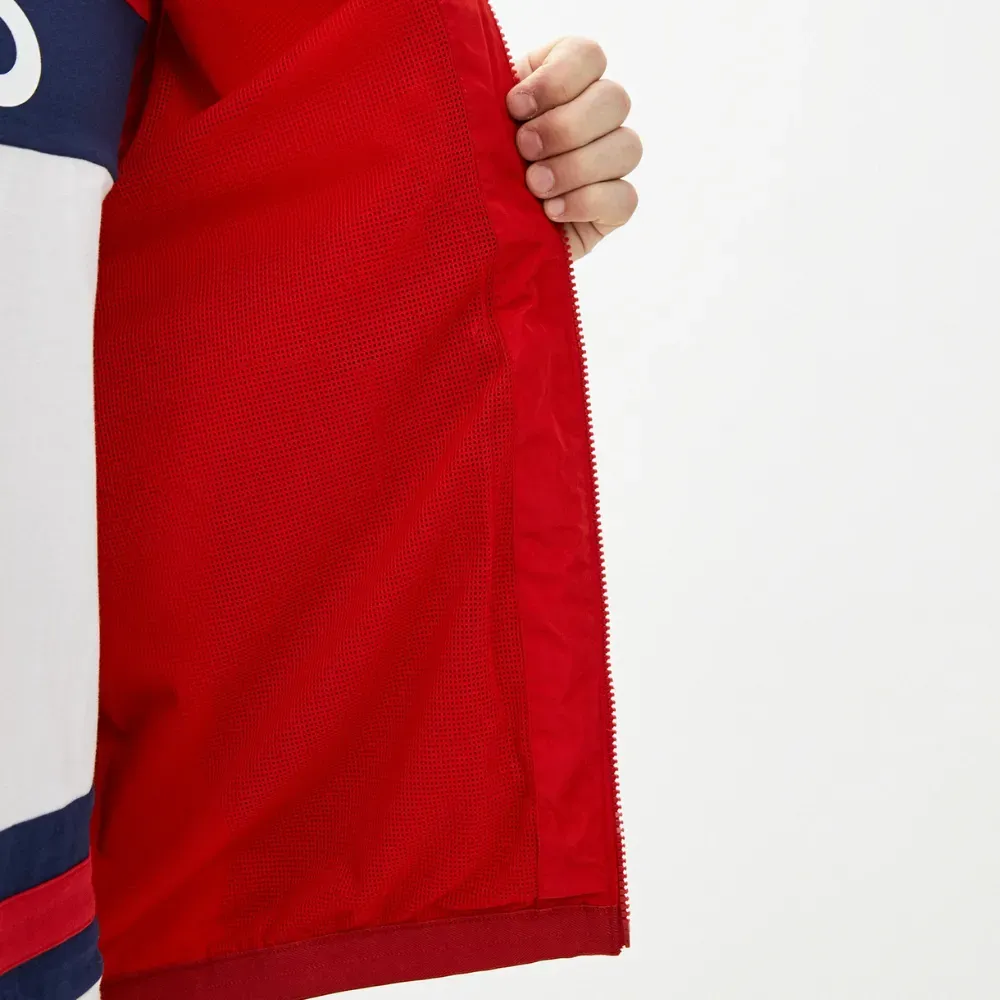Jaqueta Polo Ralph Lauren Packable Stretch Windbreaker Sunrise Red