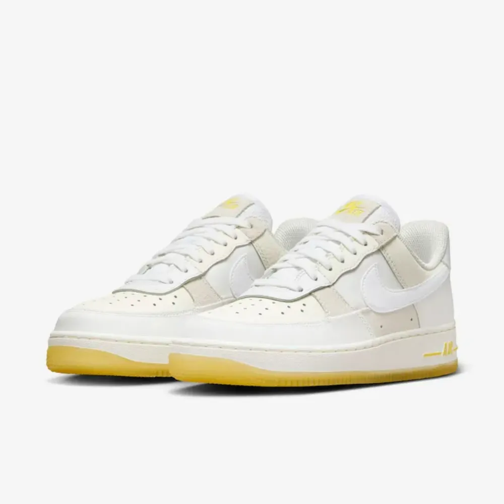 Nike Air Force 1 ホワイト/イエロー Nike Air Force 1 Low UV Reactive Patchwork White Multicolor Yellow