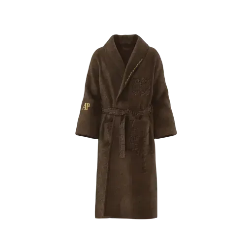 Audemars Piguet x Travis Scott Moletom Emblem Hoodie Dark Brown
