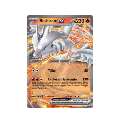Reshiram ex 2025 Pokémon TCG (158/086) - Droper