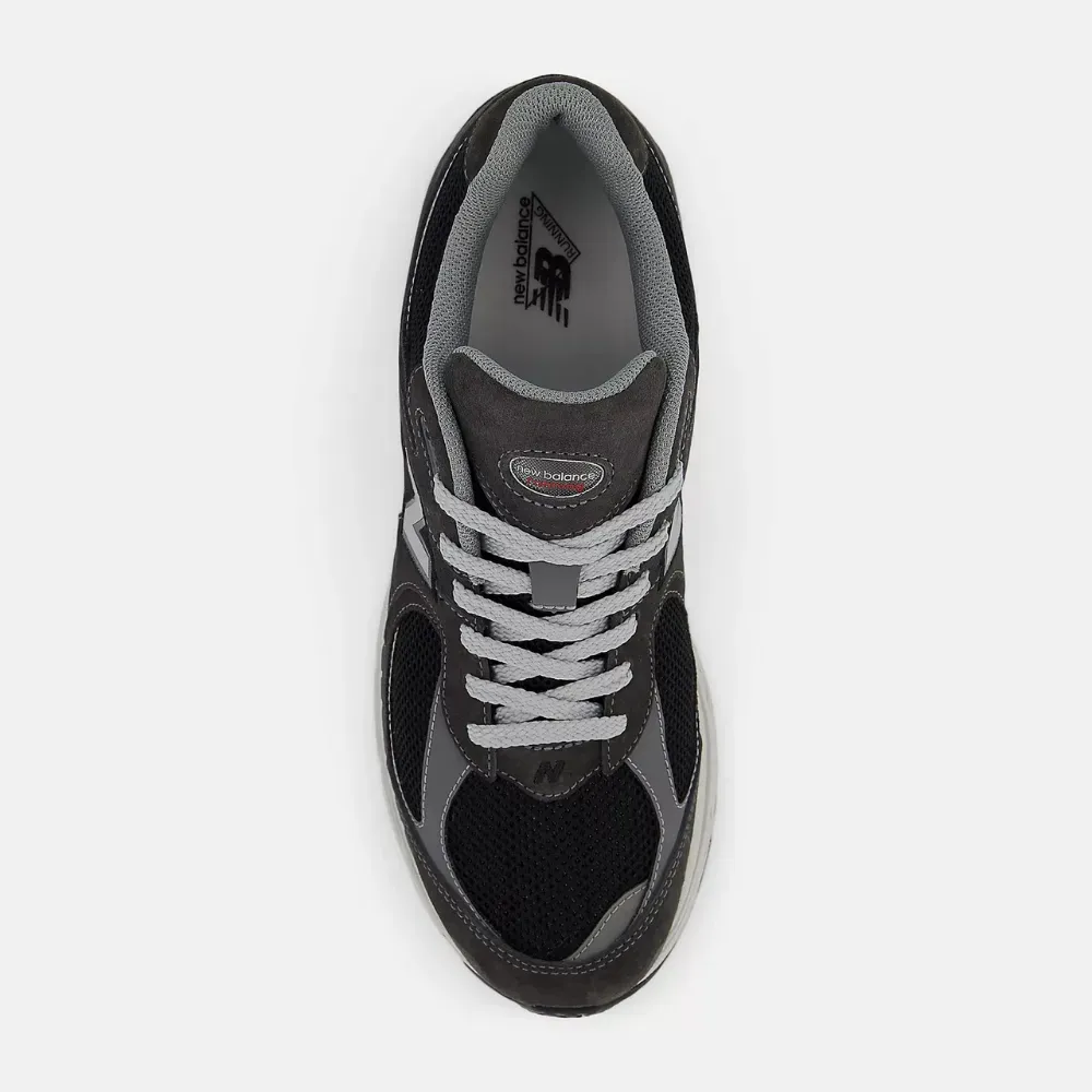 New Balance 2002R Black Cement Slate Grey - Droper