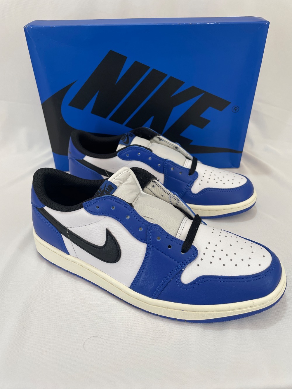 Air Jordan 1 Low OG Game Royal — 42, Novo