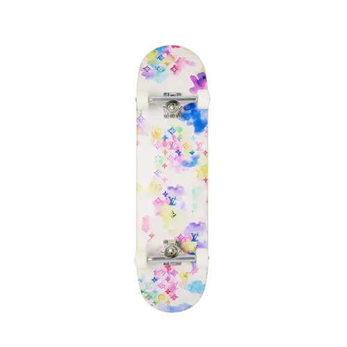 Skate Louis Vuitton Virgil Abloh Watercolor Monogram Multicolor