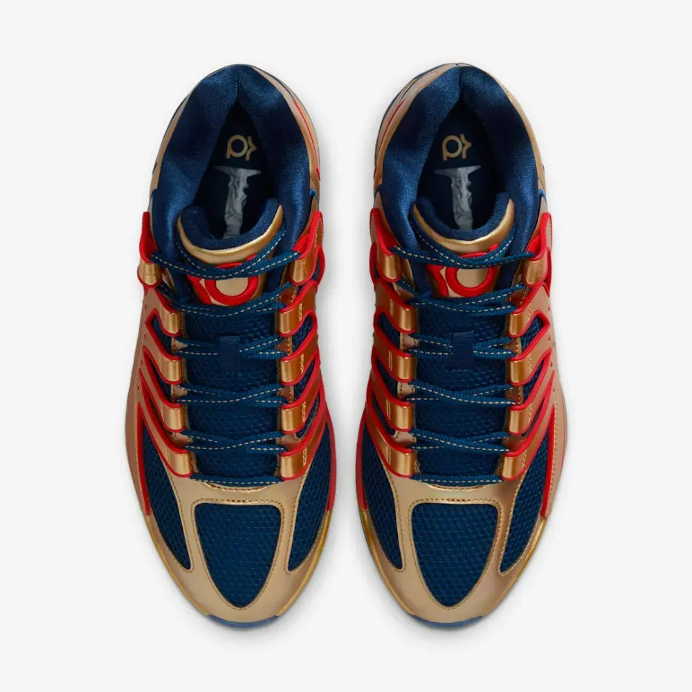 Nike KD 18 Immortalized Pack White Gold Blue Void foto 2