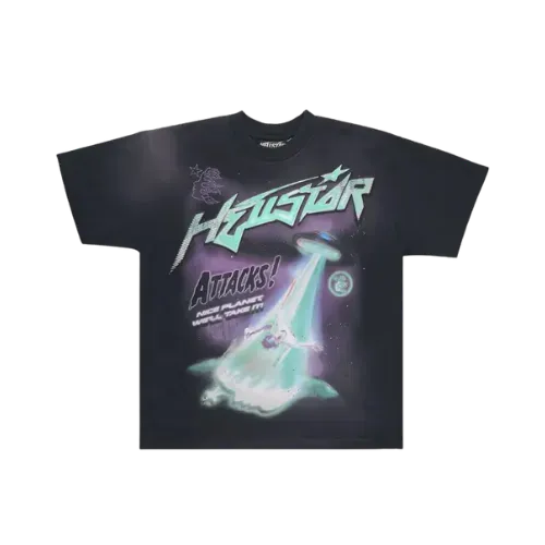 Camiseta Hellstar Attacks Black Green