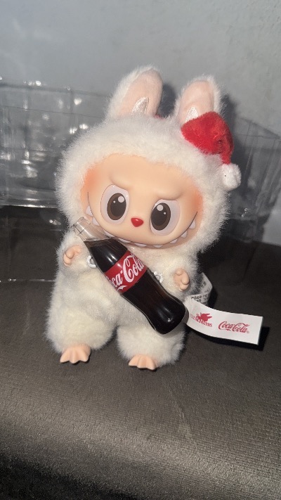 Pop Mart Labubu The Monsters Coca Cola Series Vinyl Face Single