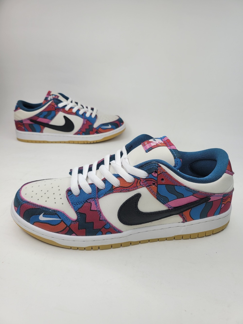 Parra x Nike SB Dunk Low Pro Abstract Art — 42, Novo