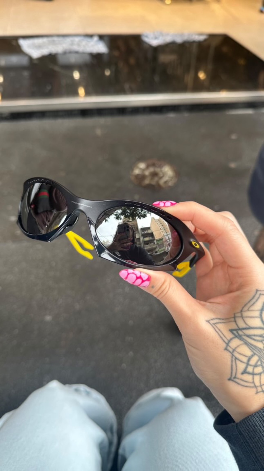 Podpah x Oakley Óculos Plantaris Prizm Black Yellow